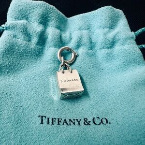 Tiffany & Co. Gold Shopping Bag Charm